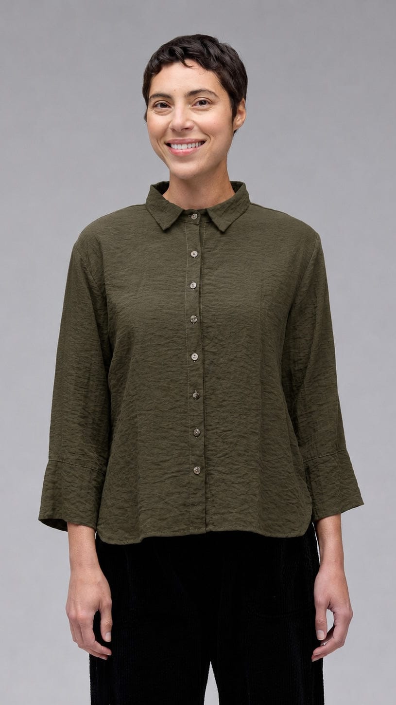 Cut Loose Blouses Cut Loose Parachute Crop Easy Shirt - Multiple Colors Cut Loose Parachute Crop Easy Shirt - Multiple Colors