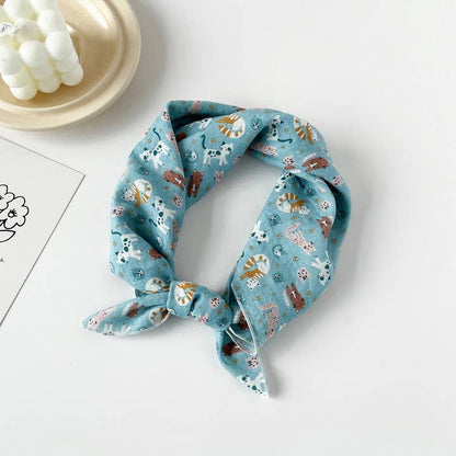 ACCITY Scarves Versatile Square Head Scarf - Multiple Patterns Versatile Square Head Scarf - Multiple Patterns