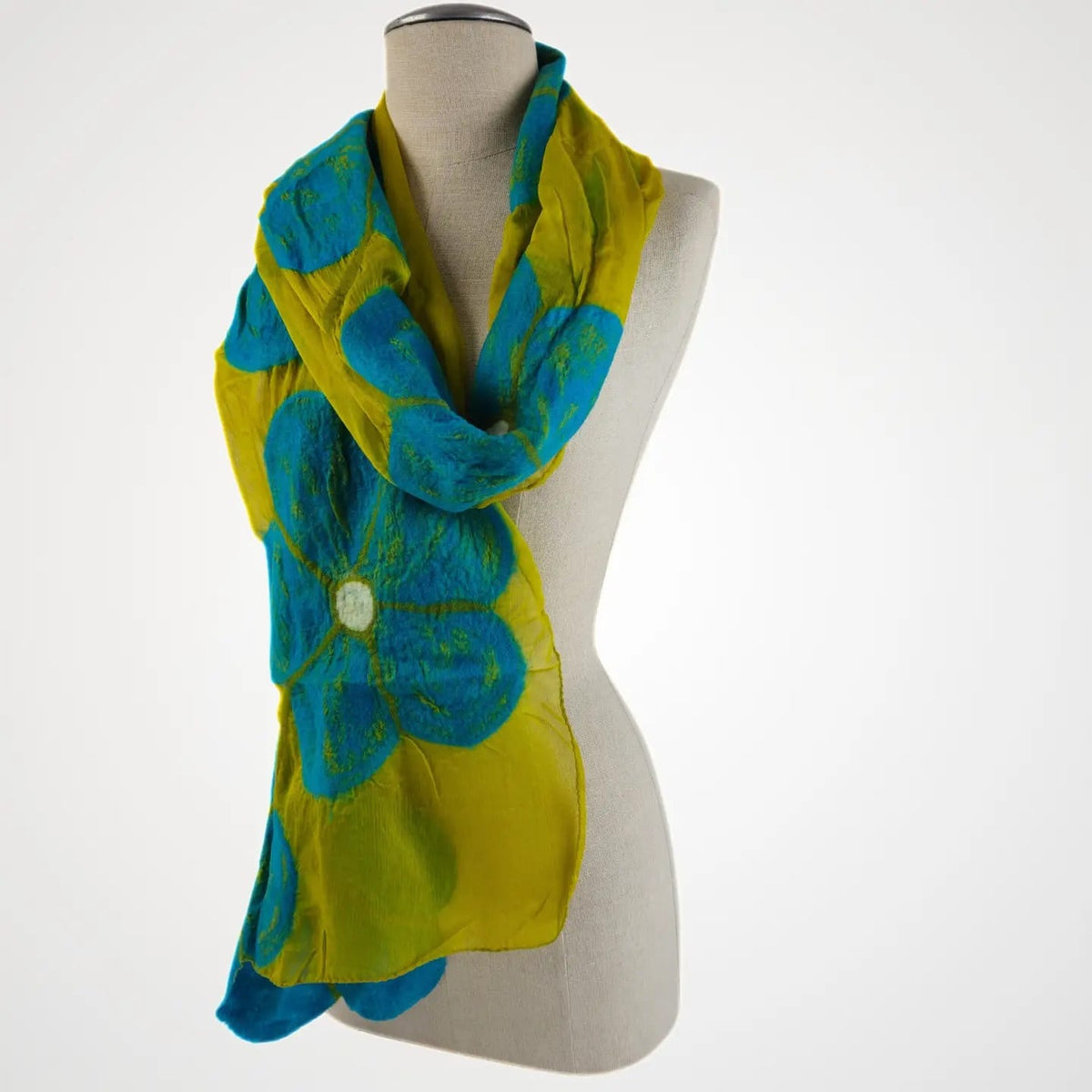 Feltiful Scarves Poppy Blossom Felted Scarf Poppy Blossom Felted Scarf