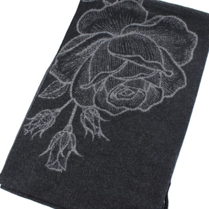 Pretty Persuasions Scarves Pretty Persuasions Botanical Sketch Reversible Scarf - Multiple Colors Pretty Persuasions Botanical Sketch Reversible Scarf - Multiple Colors