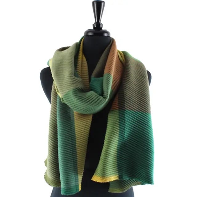 Pretty Persuasions Scarves Pretty Persuasions Merrymaking Pleated Scarf - Multiple Colors 85433566 Pretty Persuasions Merrymaking Pleated Scarf - Multiple Colors