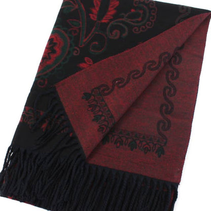 Pretty Persuasions Scarves Pretty Persuasions Artisan Vine Reversible Scarf - Multiple Colors 05807326 Pretty Persuasions Artisan Vine Reversible Scarf - Multiple Colors