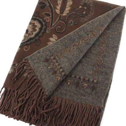Pretty Persuasions Scarves Pretty Persuasions Artisan Vine Reversible Scarf - Multiple Colors 67968222 Pretty Persuasions Artisan Vine Reversible Scarf - Multiple Colors
