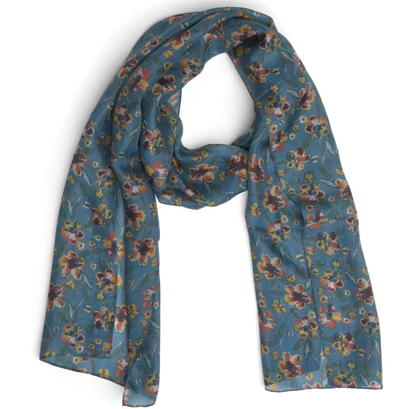 Quintessential Scarves Quintessential Alberta Silk Scarf 59129054 Quintessential Alberta Silk Scarf