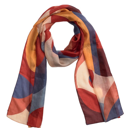 Quintessential Scarves Quintessential Hopkins Red Silk Scarf Quintessential Hopkins Red Silk Scarf