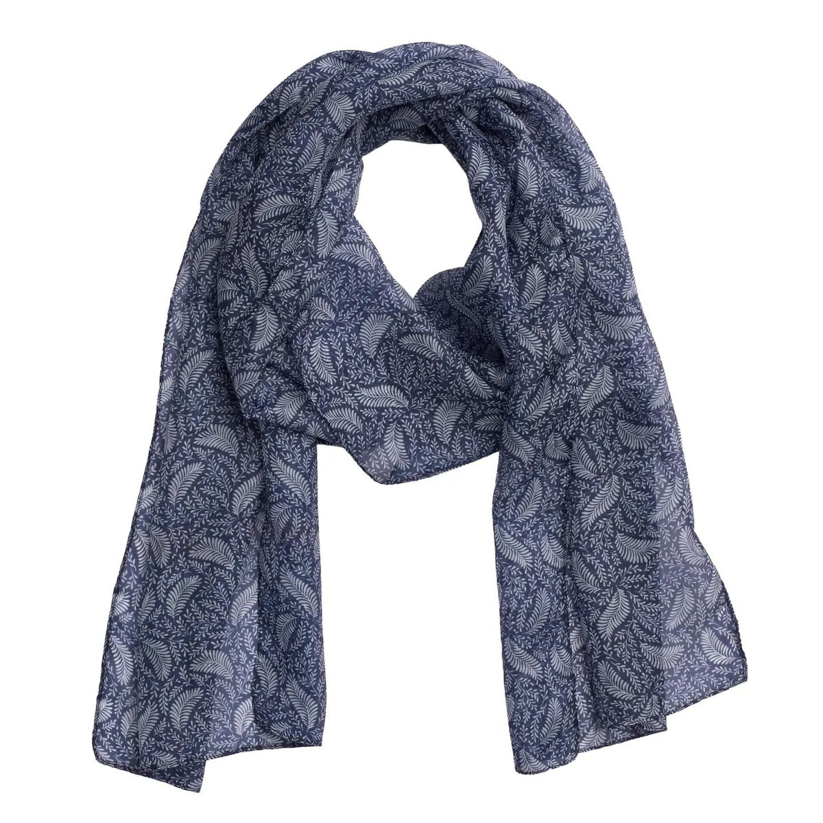 Quintessential Scarves Quintessential Ignacio Navy Silk Scarf Quintessential Ignacio Navy Silk Scarf