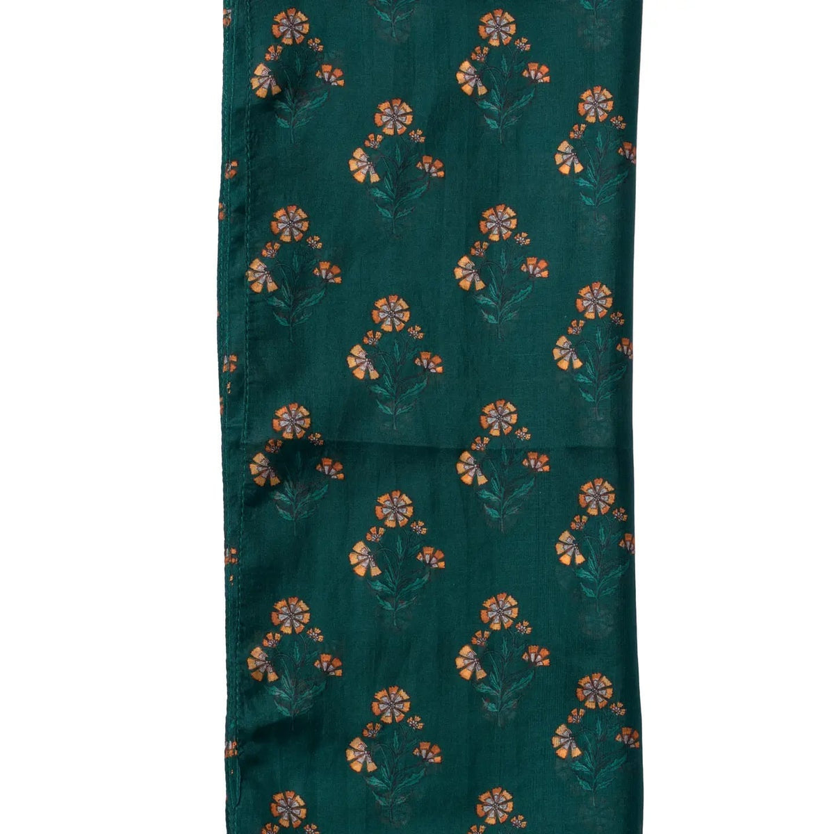 Quintessential Scarves Quintessential Trinity Green Silk Scarf Quintessential Trinity Green Silk Scarf