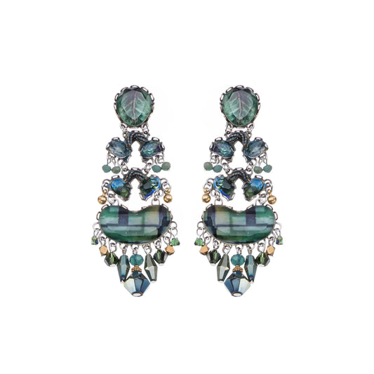 Ayala Bar Emerald Reflection Set Auralis Earrings