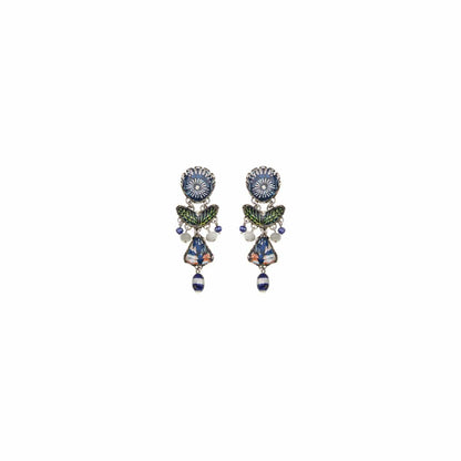 Ayala Bar Earrings Ayala Bar Blue Domes Aphrodite Earrings 25080542 Ayala Bar Blue Domes Aphrodite Earrings