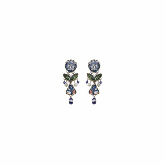 Ayala Bar Earrings Ayala Bar Blue Domes Aphrodite Earrings 25080542 Ayala Bar Blue Domes Aphrodite Earrings
