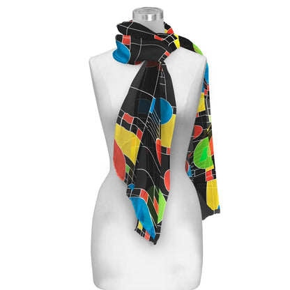 RainCaper Scarves RainCaper Frank Lloyd Wright Coonley Playhouse Scarf RainCaper Frank Lloyd Wright Coonley Playhouse Scarf