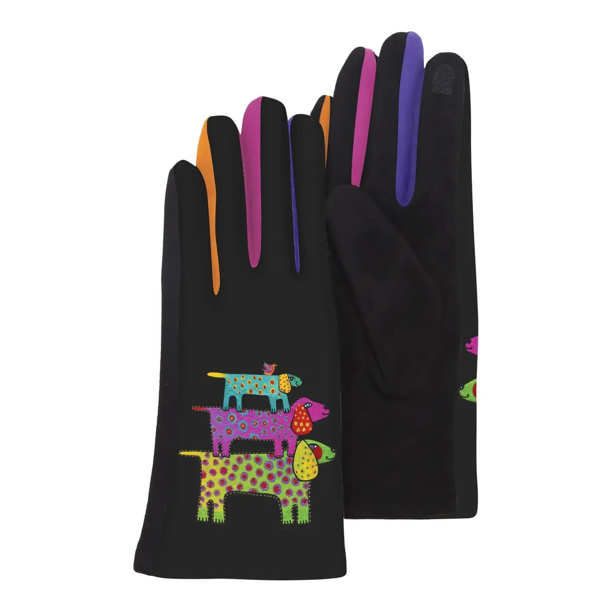 RainCaper Gloves RainCaper Laurel Burch Dog Tribe Gloves RainCaper Laurel Burch Dog Tribe Gloves