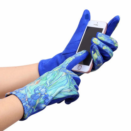 RainCaper Gloves RainCaper Van Gogh Irises Gloves RainCaper Van Gogh Irises Gloves