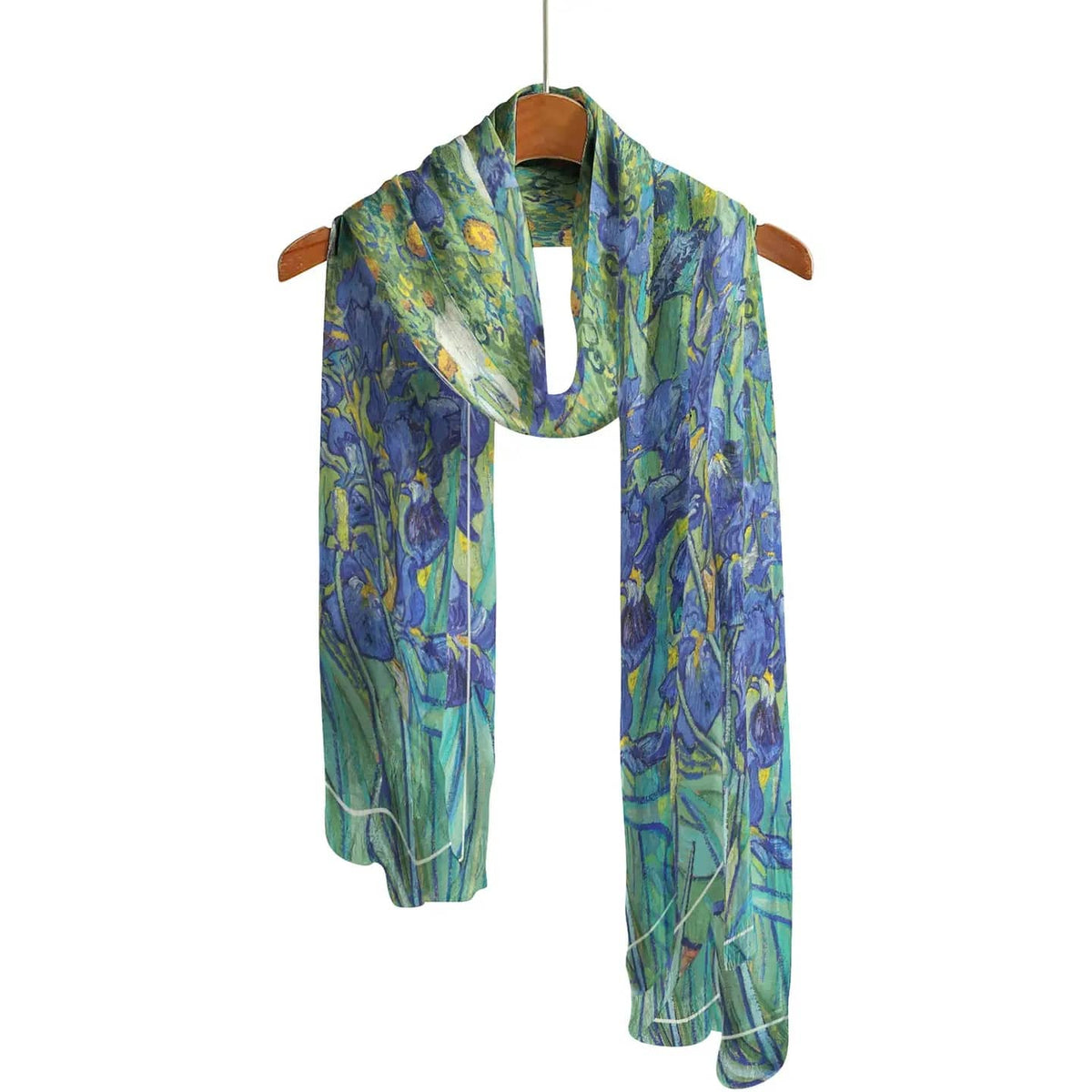 RainCaper Scarves RainCaper Van Gogh Irises Scarf 55996382 RainCaper Van Gogh Irises Scarf