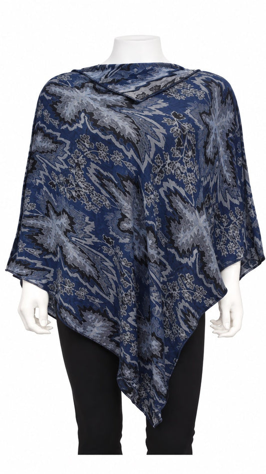 Rapti Scarves Scarves Rapti Cashmere Poncho - Multiple Prints Rapti Cashmere Poncho - Multiple Prints
