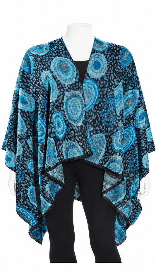 Rapti Scarves Scarves Rapti Cashmere Ruana - Multiple Prints Rapti Cashmere Ruana - Multiple Prints