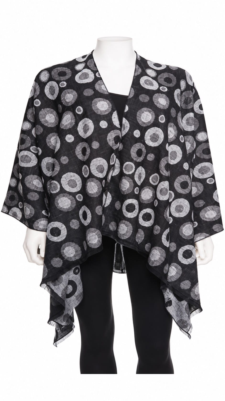 Rapti Scarves Scarves Rapti Cashmere Ruana - Multiple Prints 69316318 Rapti Cashmere Ruana - Multiple Prints