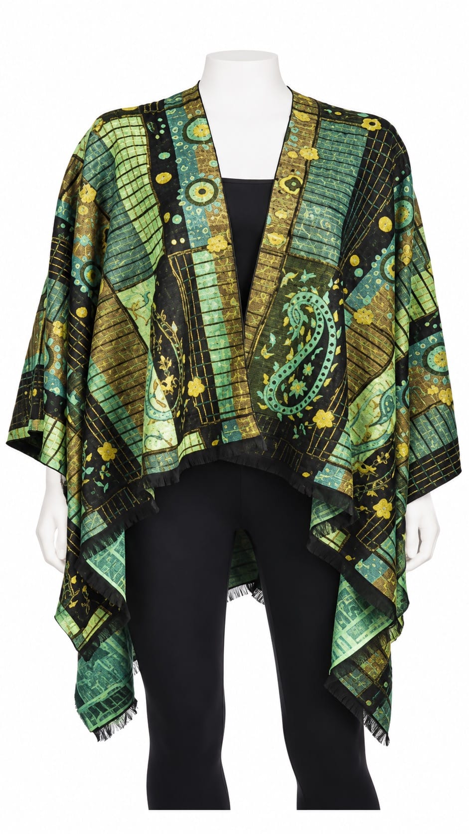 Rapti Scarves Scarves Rapti Cashmere Ruana - Multiple Prints Rapti Cashmere Ruana - Multiple Prints