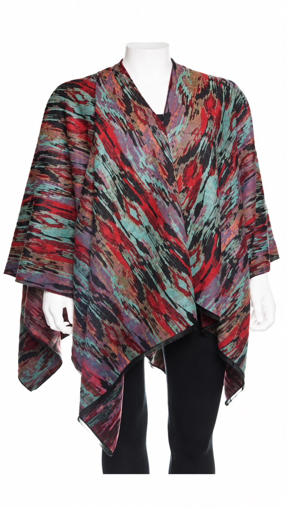 Rapti Scarves Scarves Rapti Cashmere Ruana - Multiple Prints Rapti Cashmere Ruana - Multiple Prints