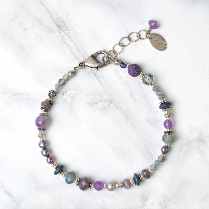 Anne Vaughan Designs Jewelry Bracelets Anne Vaughan Reflections Collage Simple Bracelet 14998238 Anne Vaughan Reflections Collage Simple Bracelet