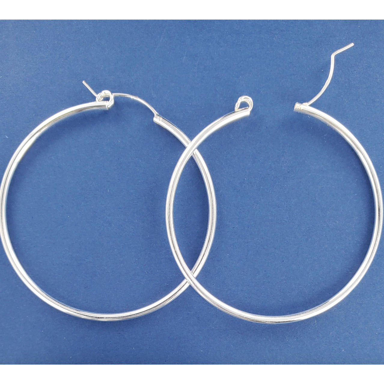 SilverStar Silver Hoops - Multiple Sizes