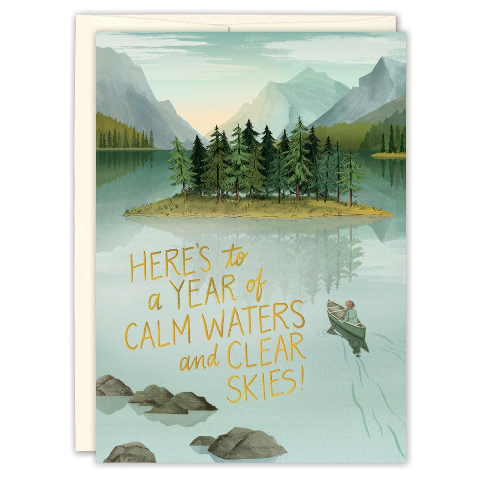 Clear Skies Birthday Card