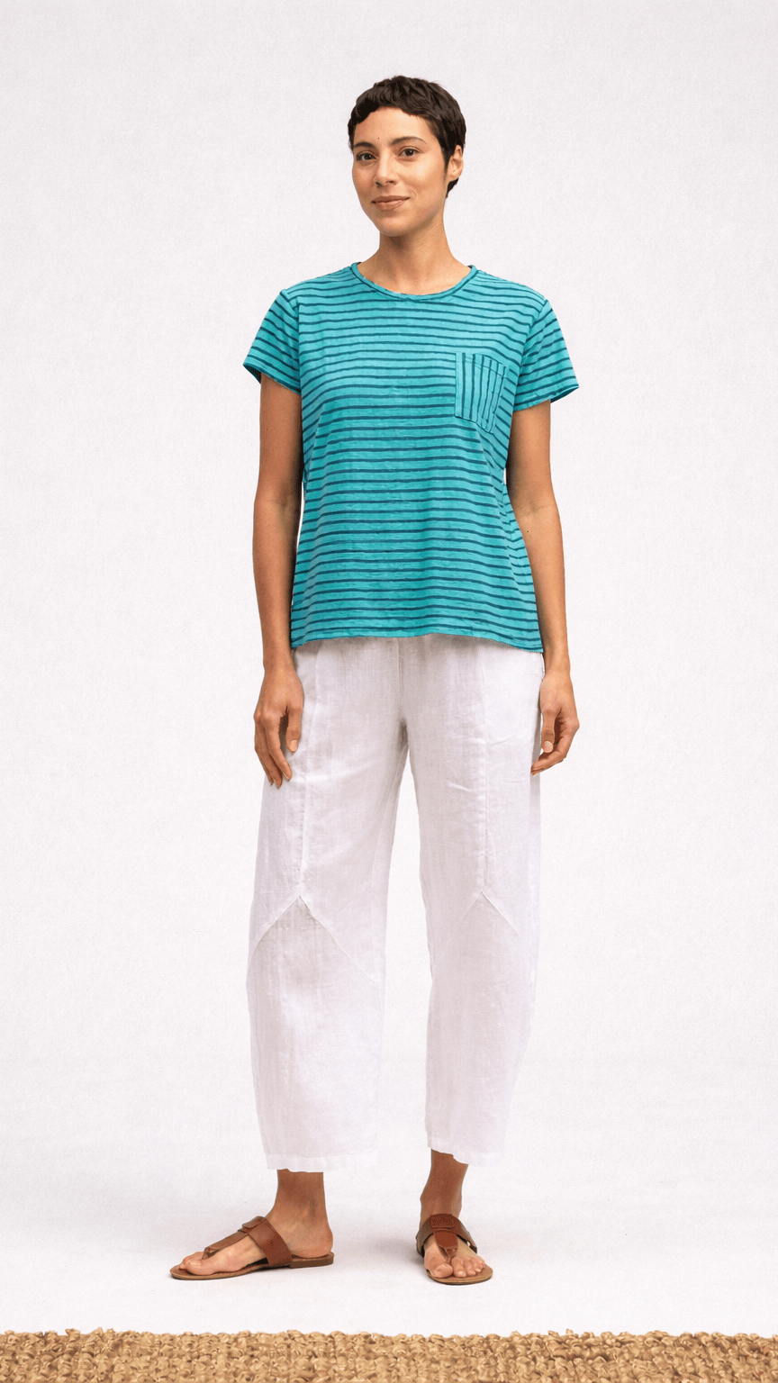Cut Loose Tees Cut Loose Cotton/Linen Easy Tee with Pocket - Multiple Colors 52962270 Cut Loose Cotton/Linen Easy Tee with Pocket - Multiple Colors