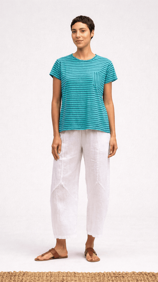 Cut Loose Tees Cut Loose Cotton/Linen Easy Tee with Pocket - Multiple Colors 52962270 Cut Loose Cotton/Linen Easy Tee with Pocket - Multiple Colors