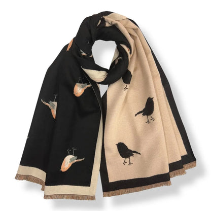 London Scarves Scarves Robin Reversible Cashmere Scarf - Multiple Colors Robin Reversible Cashmere Scarf - Multiple Colors