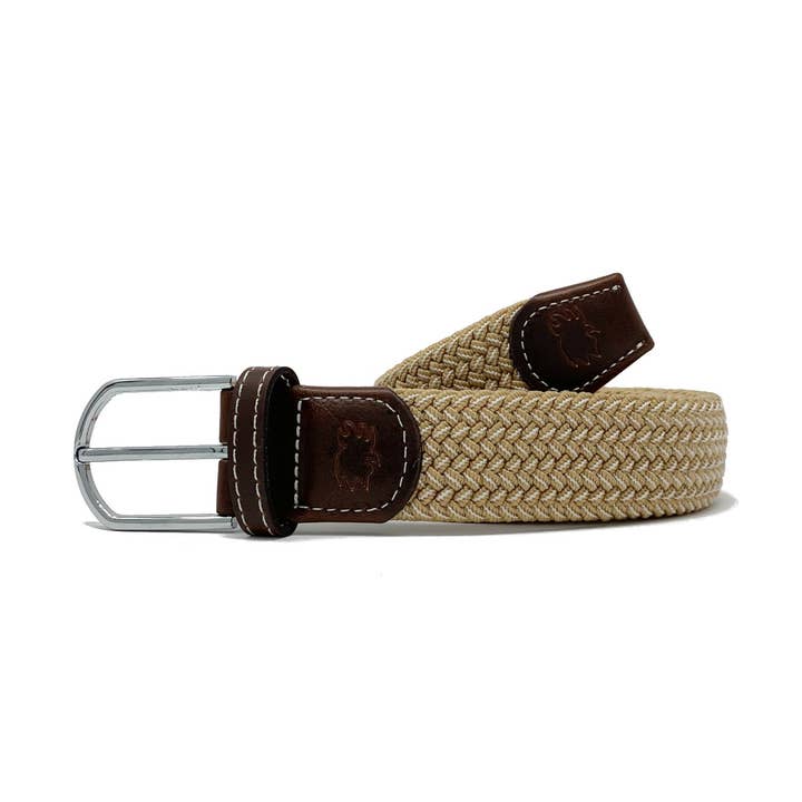 Roostas Men's Belts Roostas The Sanibel Woven Stretch Belt 03481822 Roostas The Sanibel Woven Stretch Belt
