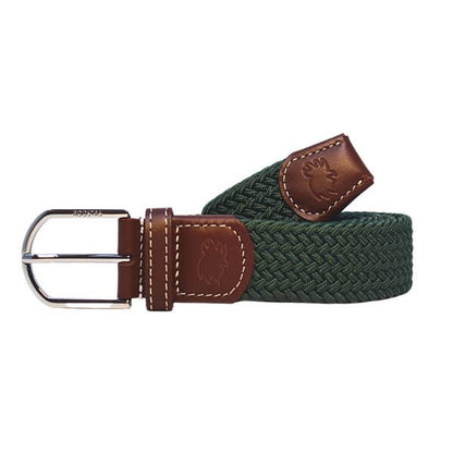 Roostas Men's Belts Roostas The Sierra Woven Elastic Stretch Belt 19243230 Roostas The Sierra Woven Elastic Stretch Belt Green belt