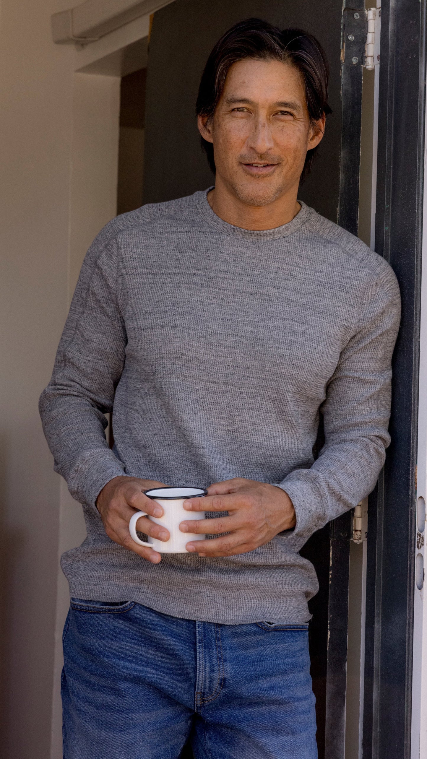 Grayers Spencer Waffle Crew Pullover - Multiple Colors