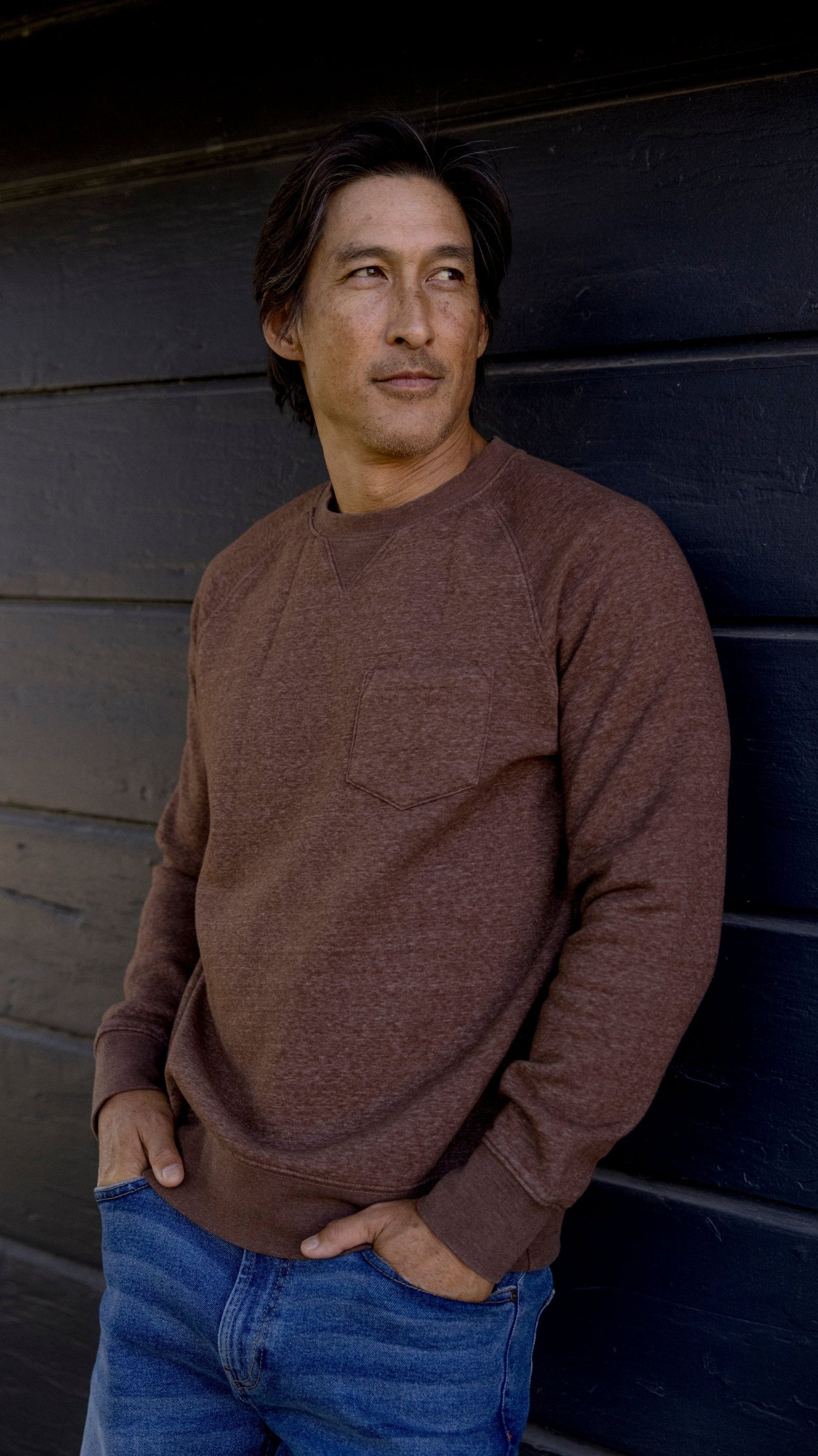 Grayers Nolan Marled Fleece Crew Neck Sweatshirt - Multiple Colors