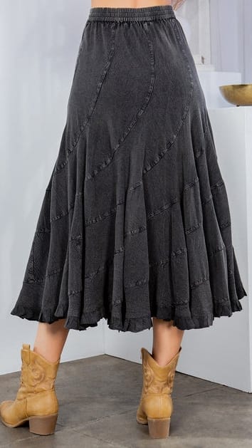 Young Threads Skirts Boho Flair Asymmetrical Skirt Boho Flair Asymmetrical Skirt