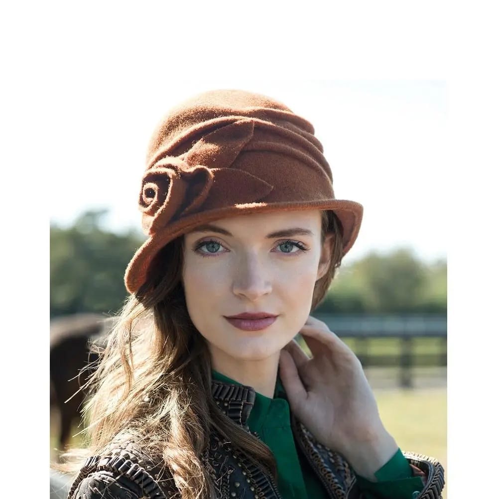 Scala Hats Hats Scala Wool Sienna Cloche Hat - Multiple Colors Scala Wool Sienna Cloche Hat - Multiple Colors