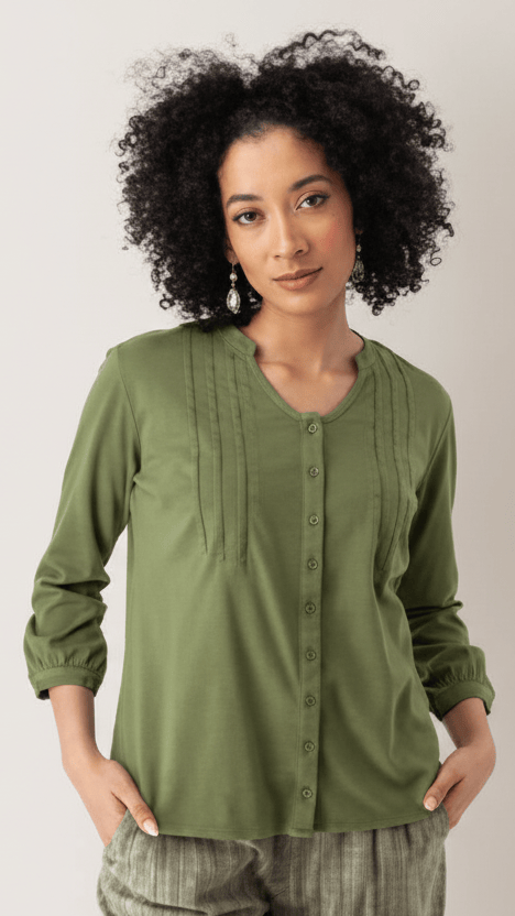 Aventura Tops Aventura Simone 3/4 Sleeve Top - Multiple Colors 94041054 Aventura Simone 3/4 Sleeve Top - Multiple Colors