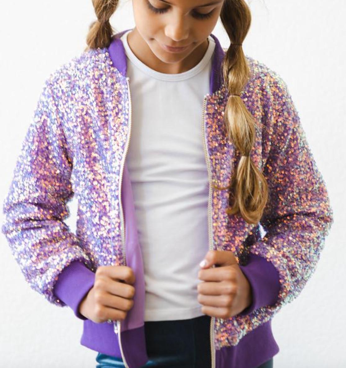 Mila & Rose Sequin Jacket - Multiple Colors