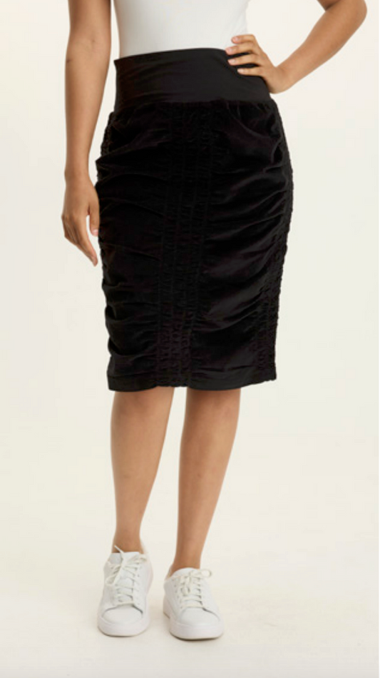 Wearables Stretch Cord Midi Trace Skirt
