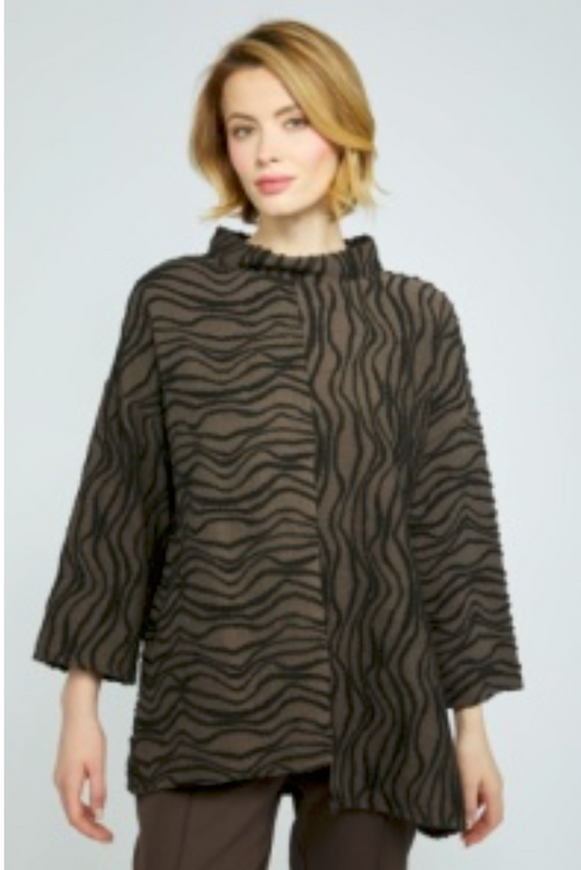 Olivia by Habitat Novelty Knits Side Slit Tunic