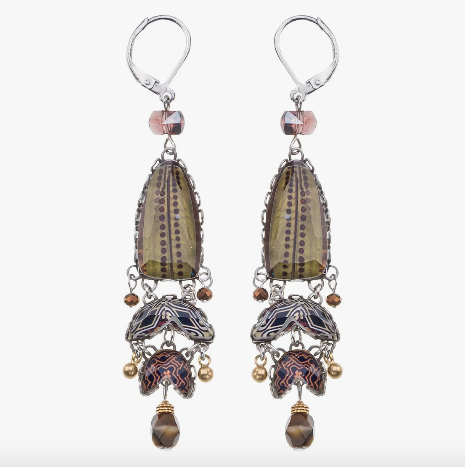 Ayala Bar Golden Dunes Set Zemaria Earrings