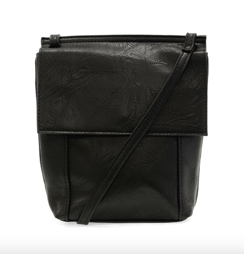 Joy Susan Vegan Leather Jensy Front Flap Crossbody - Multiple Colors