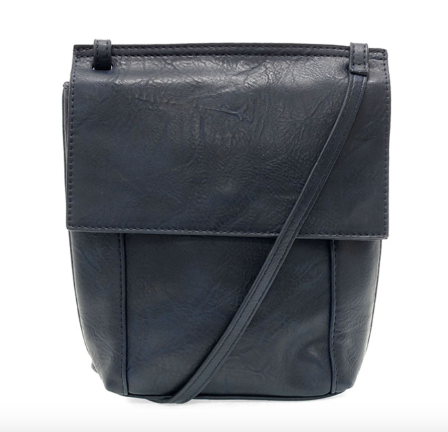 Joy Susan Vegan Leather Jensy Front Flap Crossbody - Multiple Colors