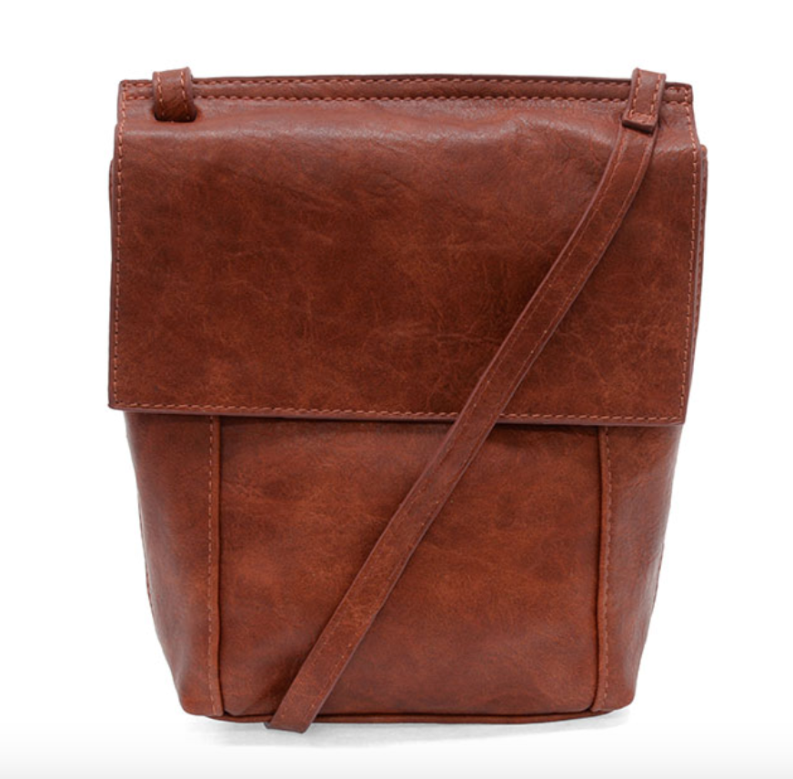 Joy Susan Vegan Leather Jensy Front Flap Crossbody - Multiple Colors