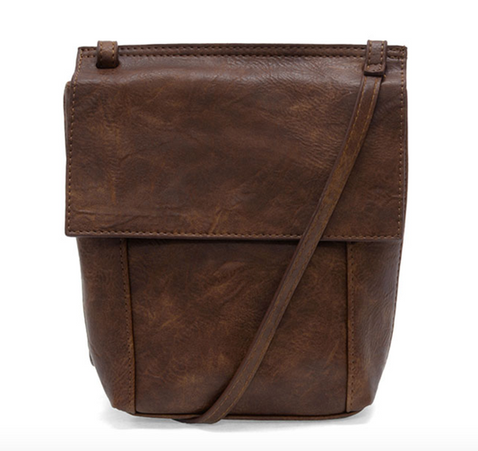 Joy Susan Vegan Leather Jensy Front Flap Crossbody - Multiple Colors