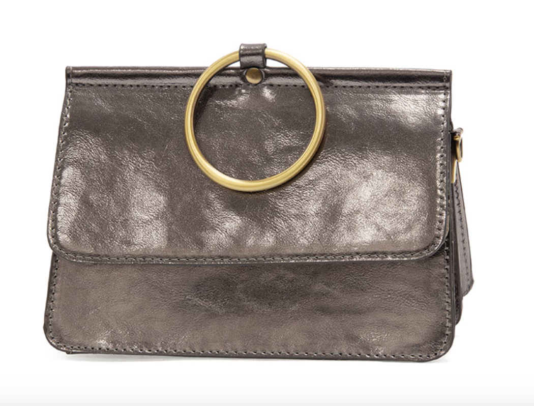 Joy Susan Vegan Leather Aria Ring Crossbody Bag- Multiple Colors