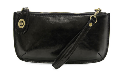 Joy Susan Vegan Leather Mini Crossbody Wristlet Clutch - Multiple Colors