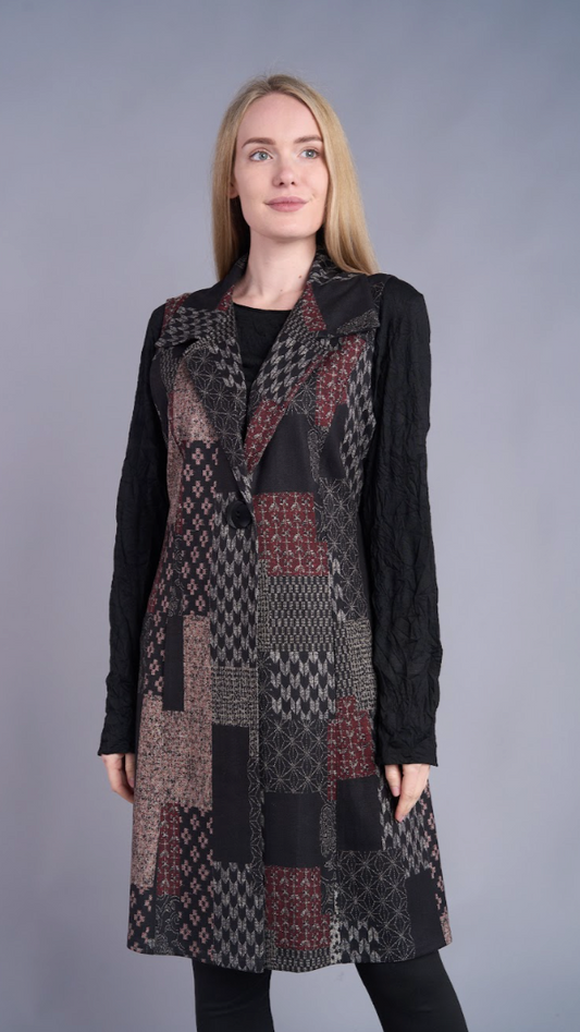 Shana Apparel One Button Vest