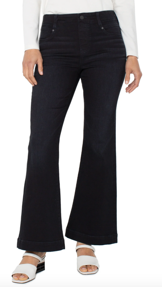 Liverpool Gia Flare with Wide Hem Pant