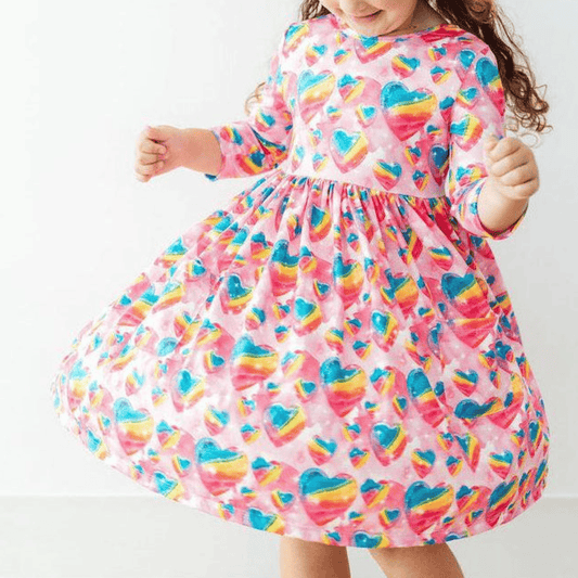 Mila & Rose Children's Clothing Mila & Rose Pocket Twirl Dress - Multiple Colors 60292574 Mila & Rose Pocket Twirl Dress - Multiple Colors