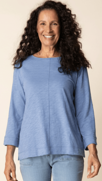 Habitat Tees Habitat Cotton Pebble Coverstitch Boatneck - Multiple Colors 85800670 Habitat Cotton Pebble Coverstitch Boatneck - Multiple Colors